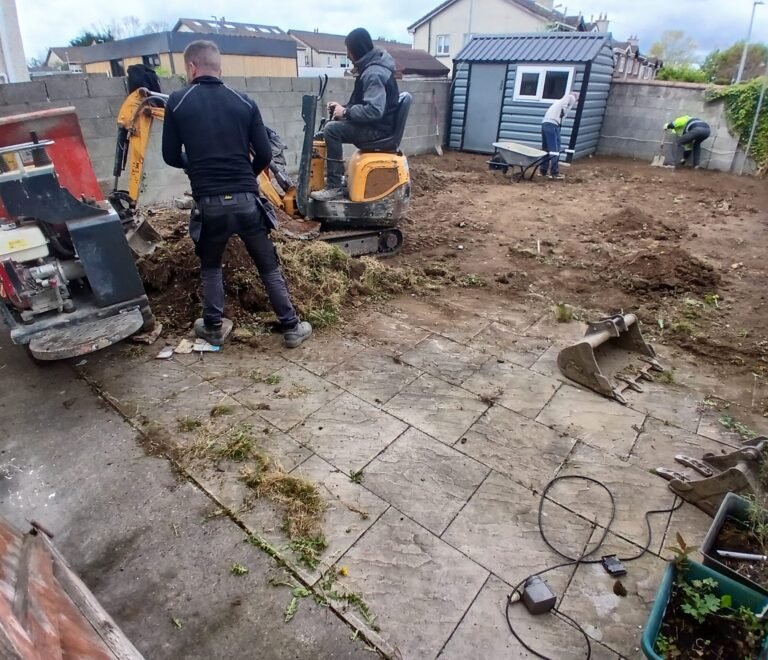 porcelain paving, Stepping stones , new instant lawn (6)