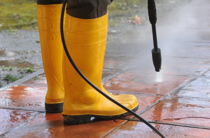 Step-by-Step Driveway Cleaning Process at Lion Paving & Landscaping